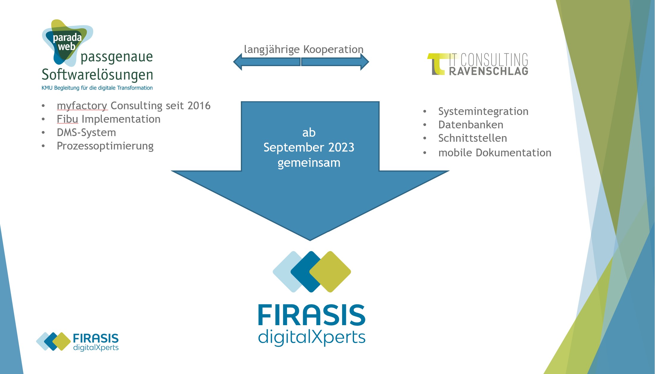 FIRASIS GmbH & Co.KG Grafik Gründung