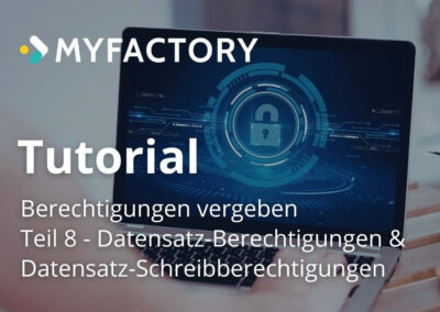 Berechtigungen in der Myfactory: Teil 8 – Datensatzberechtigungen & Datensatz-Schreibberechtigungen